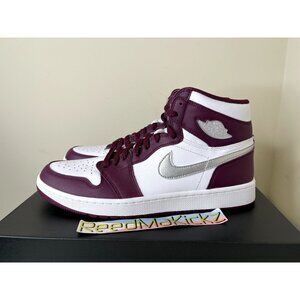 Jordan 1 High Golf White Bordeaux Mens Sizes DQ0660 103